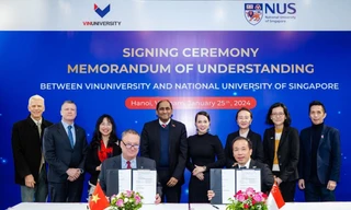 Vinuni hợp tác với đại học quốc gia Singapore về đổi mới sáng tạo
