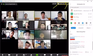 Sinh viên ĐH Duy Tân chuyển sang học toàn bộ Online giữa dịch COVID-19