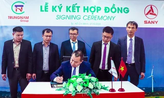 Trungnam Group chi 67 triệu USD mua ‘siêu cần trục’ làm điện gió