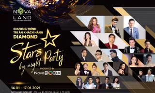 Dạ tiệc Ngôi Sao (Stars by Night Party) sẽ diễn ra từ 14 – 17/1 tại Novaland Gallery