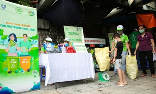 Unilever và URENCO gỡ nút thắt cho Hà Nội phân loại rác tại nguồn 