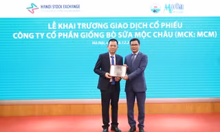 Mộc châu Milk chính thức lên sàn Upcom, quản trị công ty theo định hướng công khai