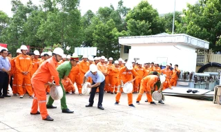 Công ty Điện lực Đắk Nông tăng cường an toàn phòng cháy chữa cháy hệ thống điện