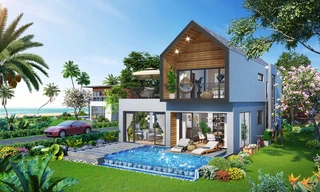 Bởi tính khan hiếm, biệt thự biển sở hữu những lợi thế hiếm có.(Ảnh: Biệt thự biển The Tropicana – NovaWorld Ho Tram)