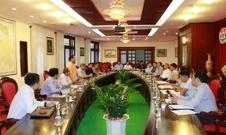 Quang cảnh buổi làm việc