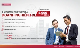 Agribank ưu tiên 70.000 tỷ đồng và 150 triệu USD cho các gói tín dụng ưu đãi cho DN