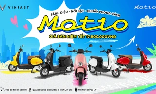 Vinfast ra mắt xe máy điện motio dành cho học sinh