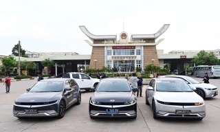 IONIQ 5 kết thúc hành trình xuyên Đông Nam Á tại Việt Nam