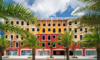 Mỗi căn nhà phố Sun Grand City New An Thoi đều sở hữu mặt tiền và vỉa hè khủng