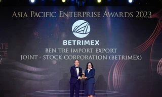 Betrimex được vinh danh 'Doanh nghiệp xuất sắc châu Á' với loạt thành tích ấn tượng 
