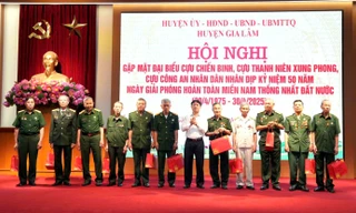 Huyện Gia Lâm tri ân cựu cán bộ tham gia kháng chiến chống Mỹ
