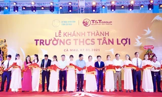 Tập đoàn T&T Group tài trợ xây dựng trường học tại tỉnh Cà Mau