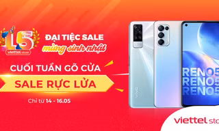 Viettel Store tung ưu đãi lớn cuối tuần này để kỷ niệm sinh nhật 15 năm