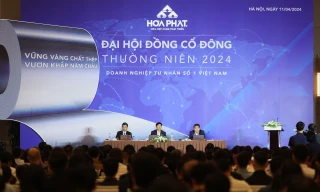 Hoà Phát đặt mục tiêu lợi 10.000 tỷ lợi nhuận sau thuế năm 2024