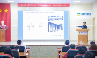 Đối thoại với kiến trúc sư Hoàng Thúc Hào, sinh viên HUTECH học cách tìm cảm hứng sáng tạo