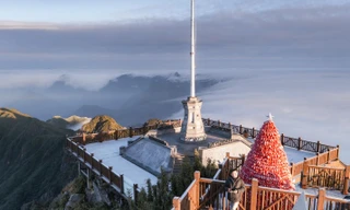 Ngay tại Sa Pa có một 'thiên đường' tuyết rơi