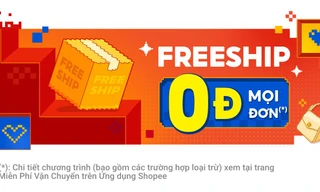Shopee công bố chương trình ‘Phí ship 0 đồng mọi đơn’