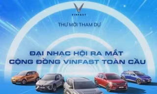 Cộng đồng yêu xe hào hứng khoe vé đại nhạc hội VinFast 