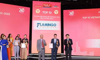 Flamingo Holdings được vinh danh tại 'Thương hiệu mạnh Việt Nam 2023'