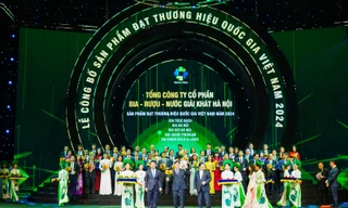 HABECO được vinh danh Thương hiệu Quốc gia năm 2024 lần thứ 7 liên tiếp