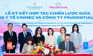 Prudential và Vinmec ký kết hợp tác chiến lược, mang lại giải pháp y tế tốt hơn cho khách hàng