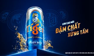 Tiger Beer ra mắt thiết kế lon cao mới 'đậm chất, xứng tầm'