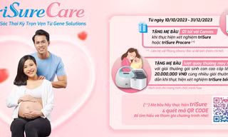 Gene Solutions ra mắt chương trình 'triSureCare - Chăm sóc Thai kỳ trọn vẹn'