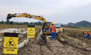 Gấp rút thi công Đường dây 500 kV 'cứu' điện cho miền Bắc