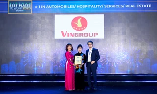 Vingroup: Nơi làm việc tốt nhất VN trong lĩnh vực ô tô, bất động sản, nghỉ dưỡng, giáo dục