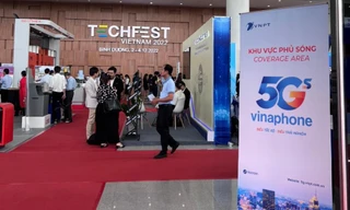Trải nghiệm công nghệ VinaPhone 5G với các thiết bị tiên tiến nhất tại Techfest Việt Nam 2022