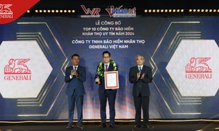 Generali Việt Nam được vinh danh trong Top 10 Công Ty Bảo Hiểm Nhân Thọ Uy Tín năm 2024