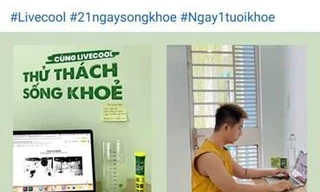Thử thách hot hit chào hè năm nay: '21 ngày sống khỏe cùng Livecool'