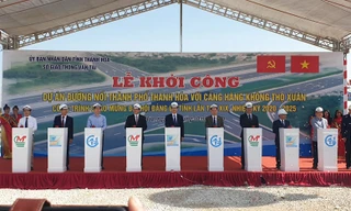 Khởi công dự án đường nối TP Thanh Hóa với Cảng Hàng không Thọ Xuân