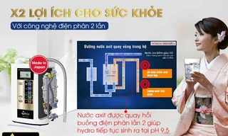 Lưu ý khi mua máy lọc nước ion kiềm điện giải Nhật Bản đúng chuẩn
