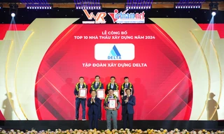 Delta Group ghi danh trong top 5 Nhà thầu Xây dựng năm 2024