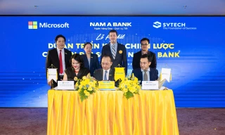 Nam A Bank số hóa môi trường làm việc, thúc đẩy năng suất và tăng cường bảo mật