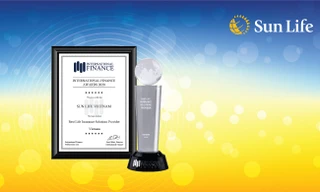 Sun Life Việt Nam lần thứ 4 liên tiếp nhận giải thưởng từ Tạp chí Tài chính Quốc Tế 
