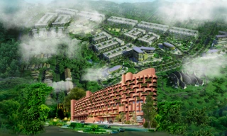 Khu đô thị thành phố Cà phê cất nóc Tổ hợp khách sạn & Trung tâm hội nghị The Coffee Boutique 