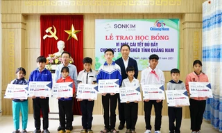 SonKim Land trao học bổng 1 tỷ đồng cho học sinh nghèo tỉnh Quảng Nam