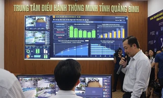 Trung tâm Điều hành Thông minh của tỉnh Quảng Bình – “bộ não số” giúp địa phương chỉ đạo, điều hành trực tuyến