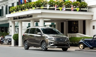 Ấn tượng với Suzuki Ertiga - “máy kiếm tiền" mới của tài xế công nghệ 