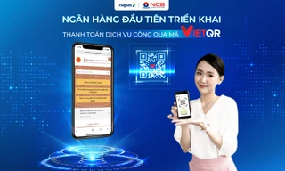 NCB cung cấp dịch vụ thanh toán bằng mã VietQR trên Cổng Dịch vụ công Quốc gia