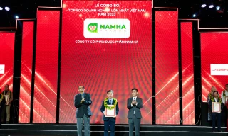 Dược Nam Hà xuất sắc lọt Top 500 doanh nghiệp lớn nhất Việt Nam