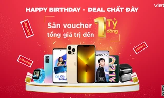 Mừng sinh nhật 25 năm: Viettel Store tung voucher với tổng ưu đãi tới 1 tỷ đồng