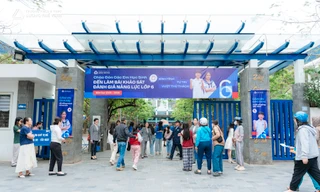 Hơn 4.000 học sinh lớp 5 tham gia khảo sát đánh giá năng lực trên máy tính tại Lương Thế Vinh