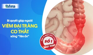 Bí quyết giúp người viêm đại tràng co thắt sống 'yên ổn'