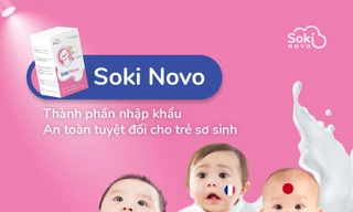 Khám phá sức mạnh giảm nhanh nôn trớ chỉ sau 5 ngày của TPBVSK Soki Novo
