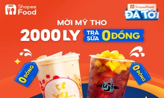 ShopeeFood ra mắt Mỹ Tho, mời hẳn 2.000 ly trà sữa cho lần đầu 'gặp mặt'