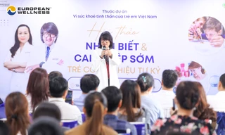 European Wellness VN và BV Nhi Đồng II tổ chức Hội thảo giúp cha mẹ nhận biết và can thiệp sớm trẻ có dấu hiệu tự kỷ 