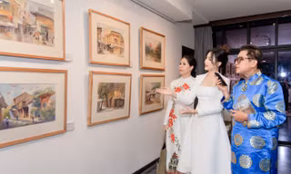 Triển lãm tranh thiện nguyện 'EM' của hoạ sĩ trẻ Phan Anh Thư